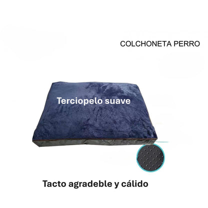 Cama para Perros 50x70 cm – Colchoneta Suave y Confortable Camas de Perro Antideslizante y Lavable